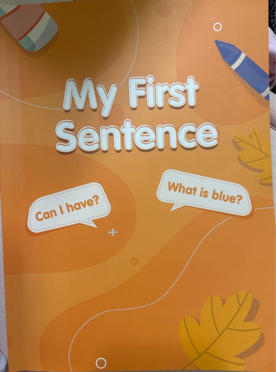 MY First Sentence