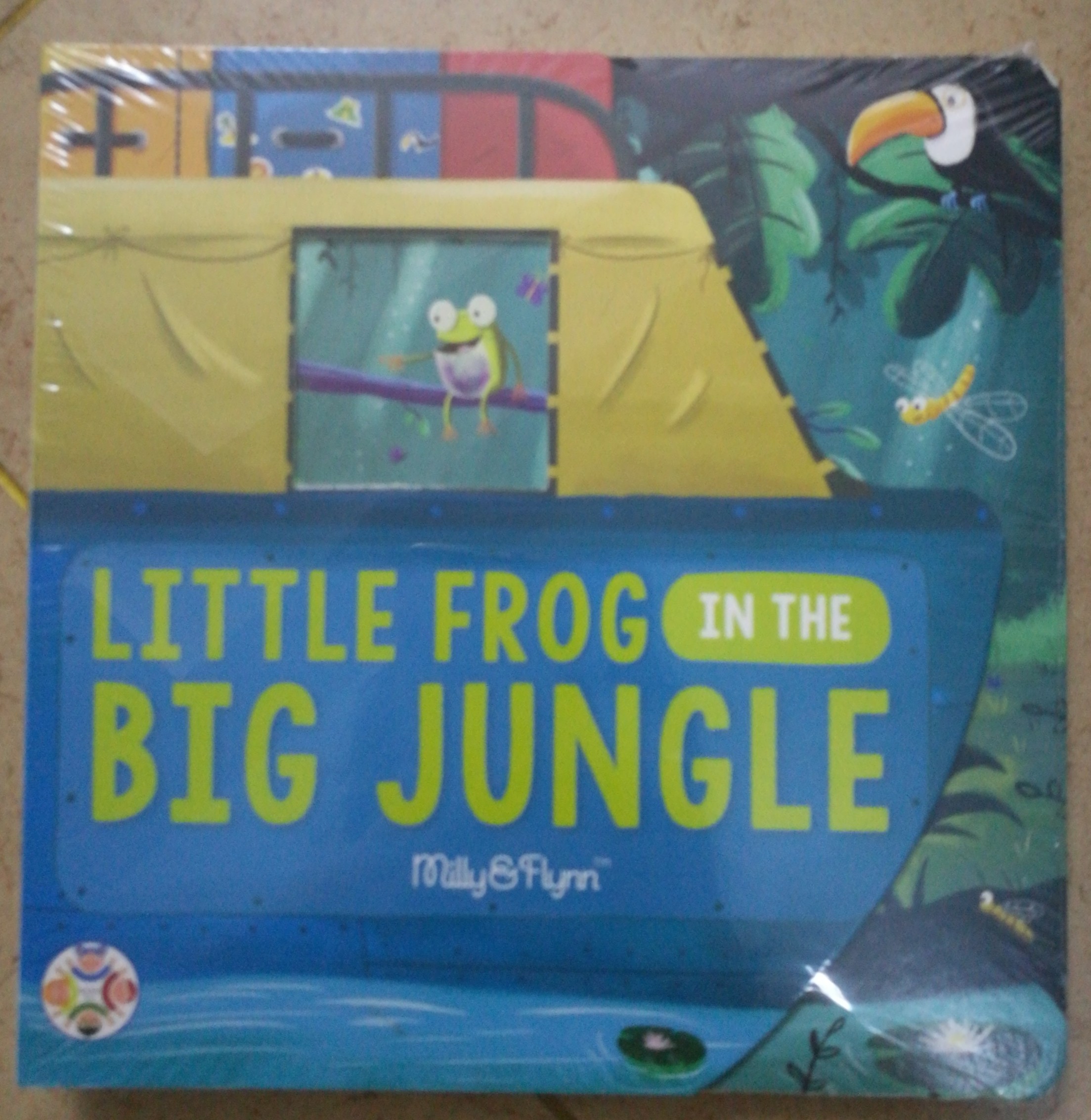 little frog in the big jungle