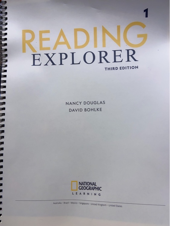 Reading Explorer