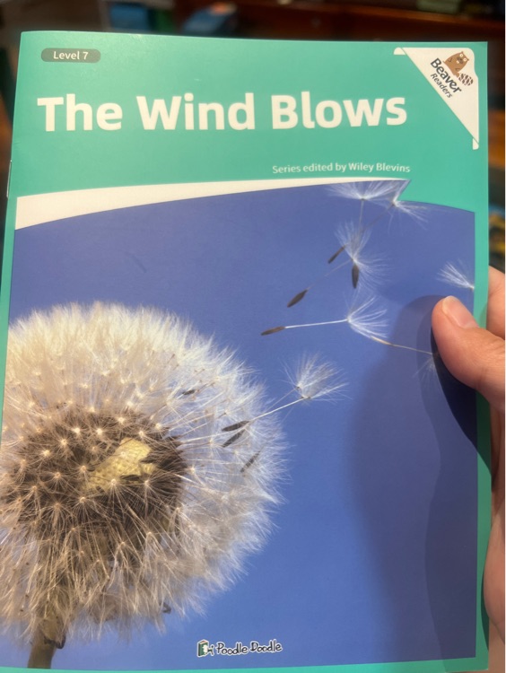 The wind blows