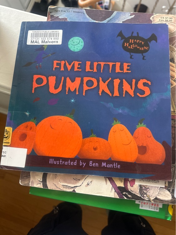 Five little pumpkins