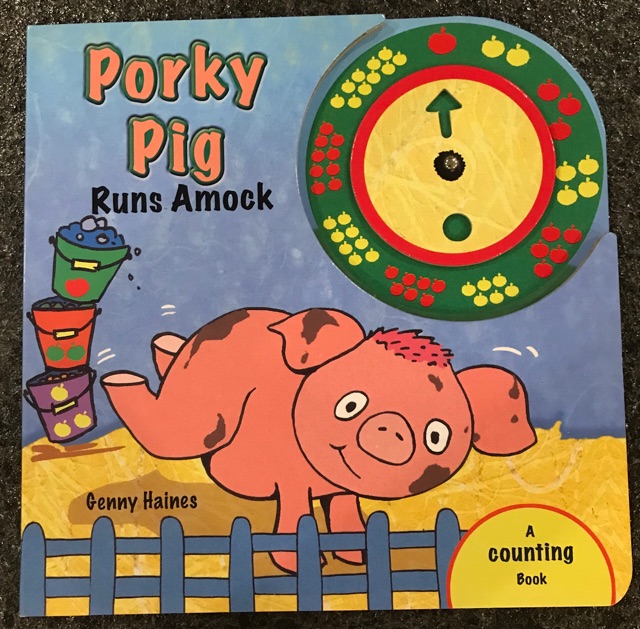 Porky pig runs amock