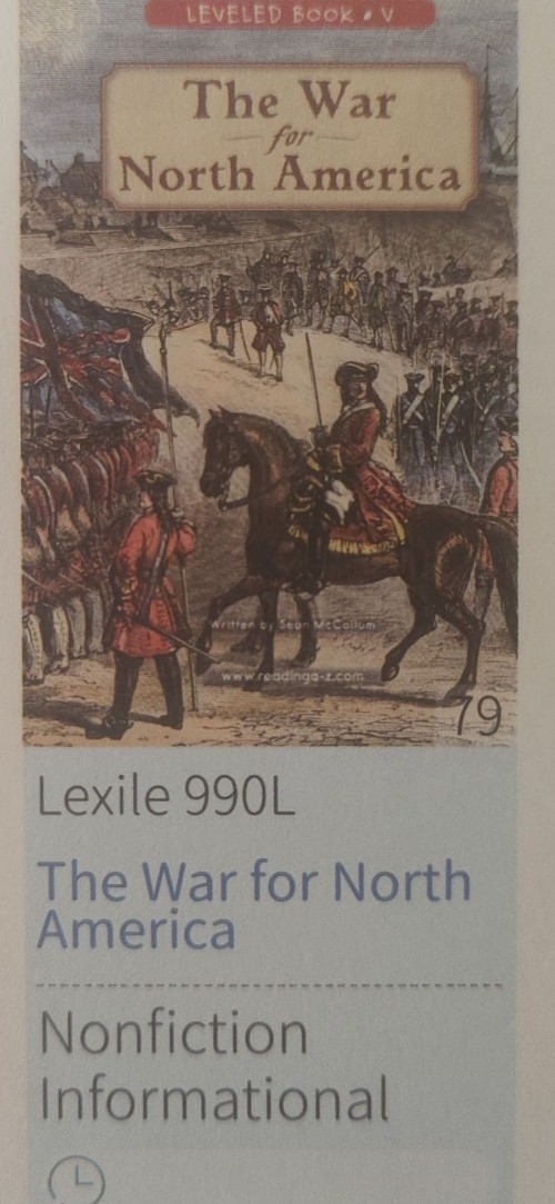 The war North America