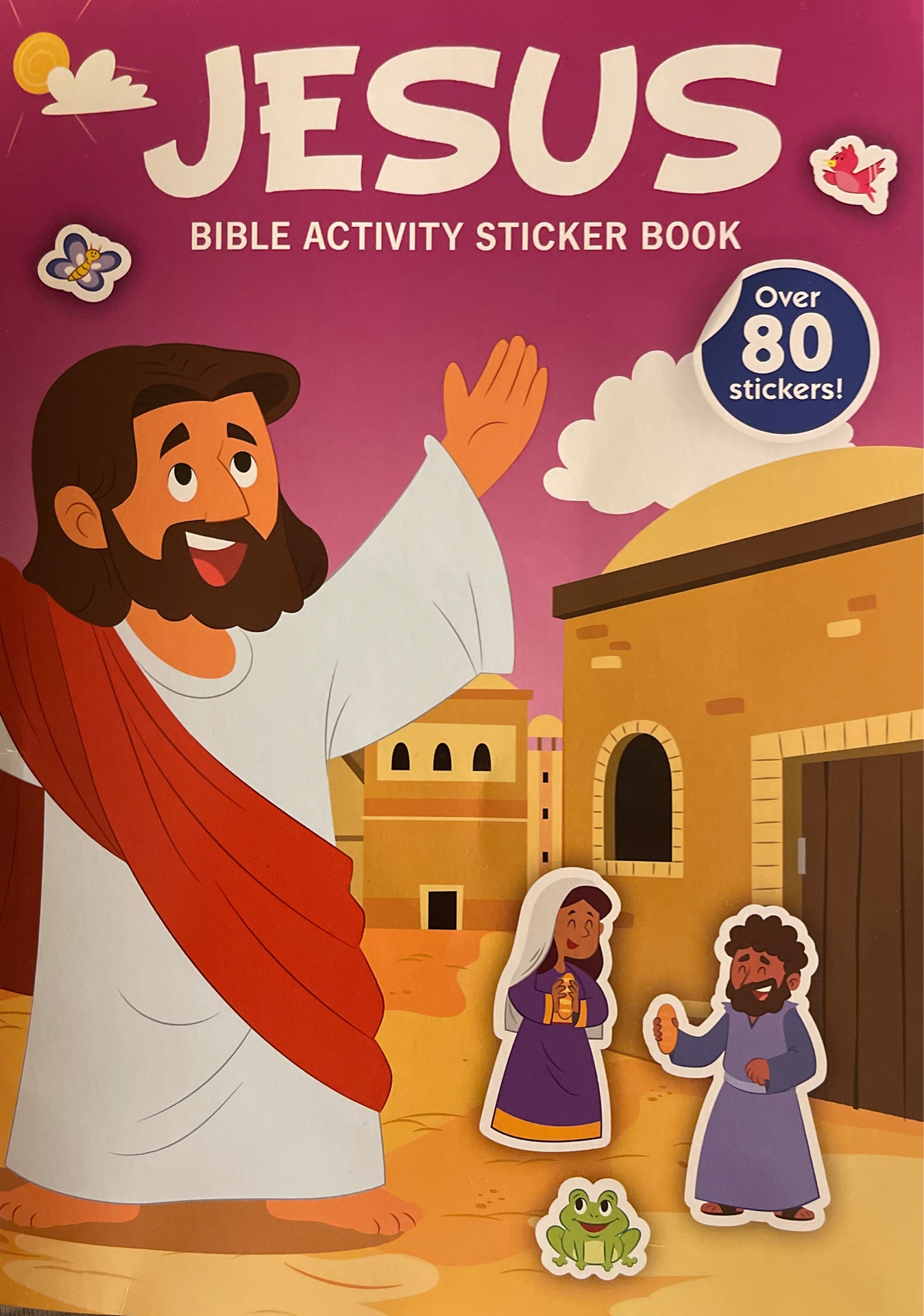 Jesus Bible Activity Sticker Book