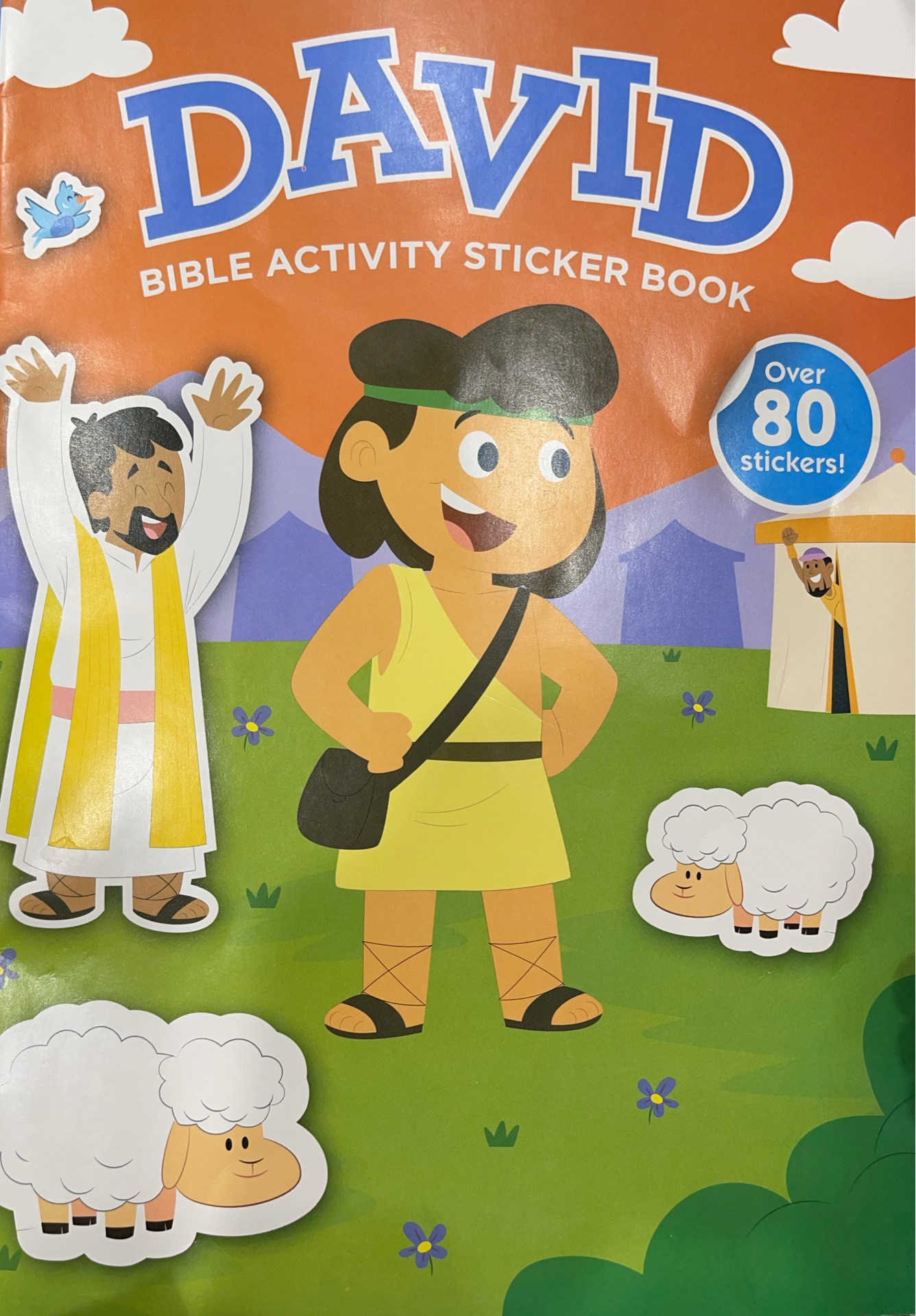 David - Bible activity sticker book