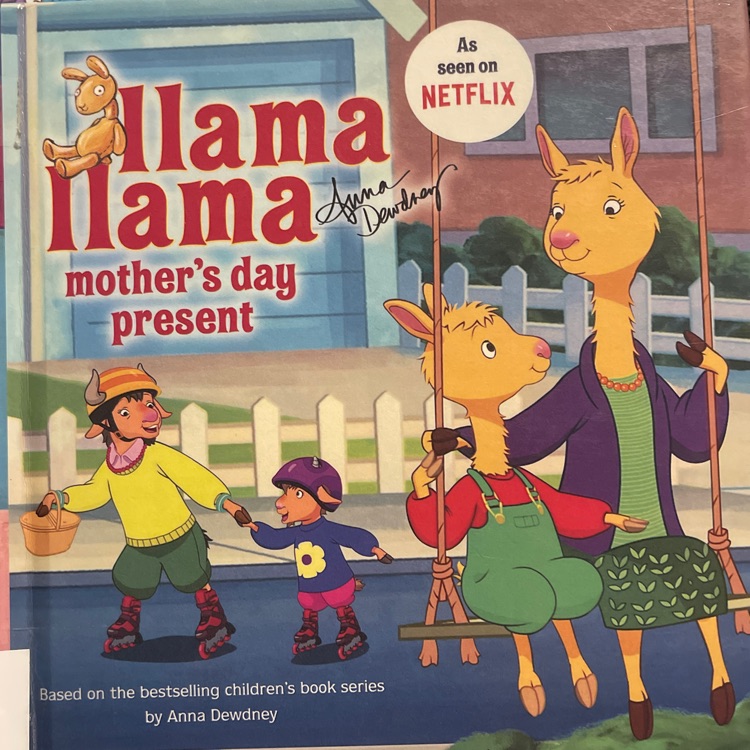 llama llama Mother's Day present