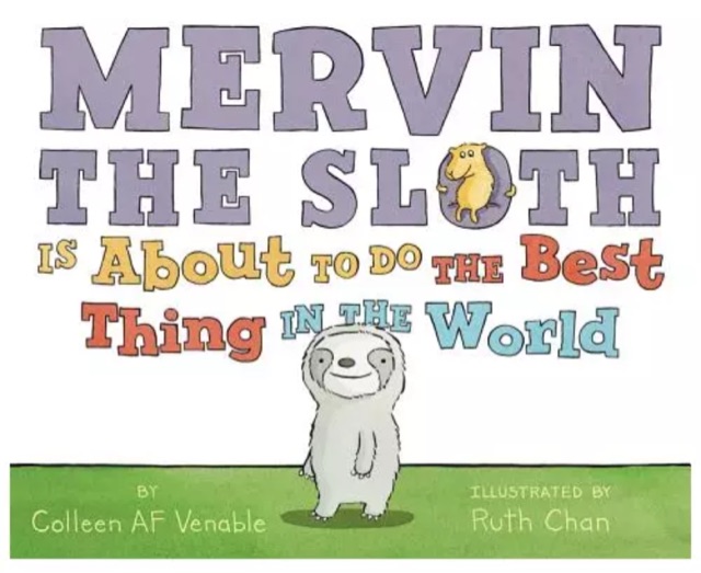 Mervin the sloth is about to do the best thing in the world