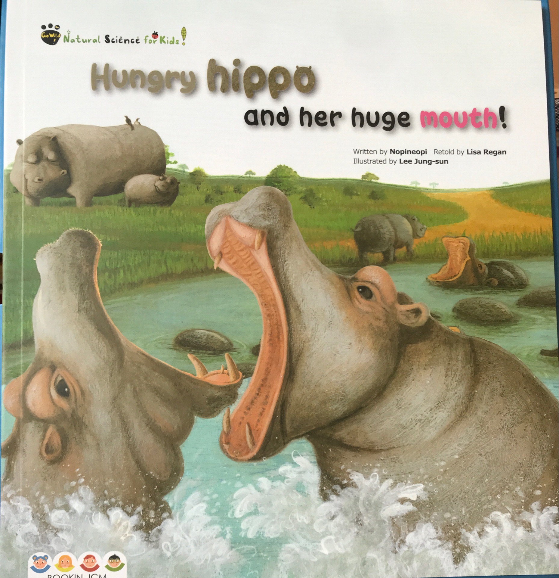 賓果兒童自然科學(xué)第三輯 Go wild：Hungry hippo and her huge mouth!