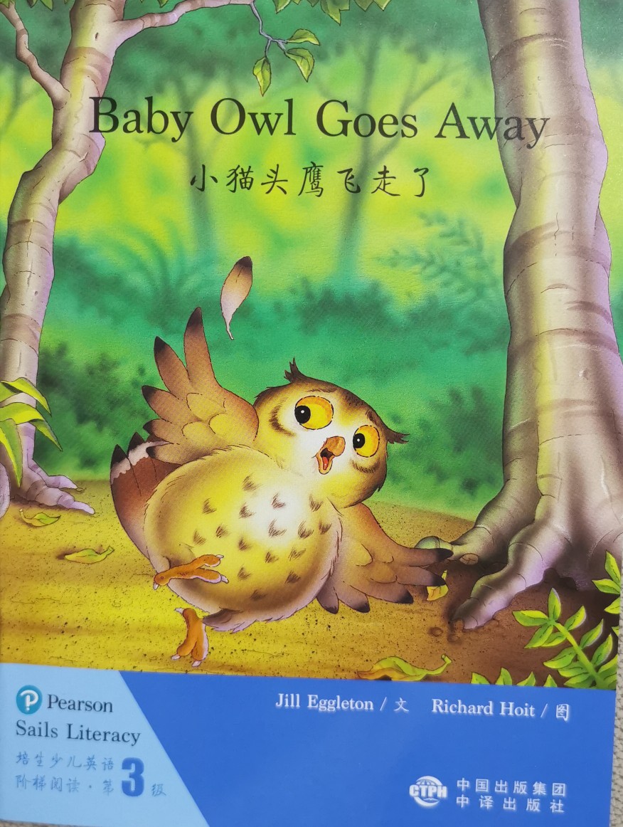 培生少兒英語階梯閱讀第3級-baby owl goes away