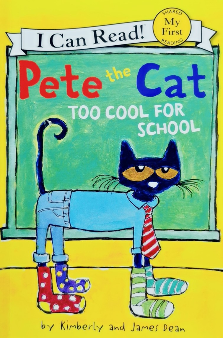 Pete the cat too cool for school