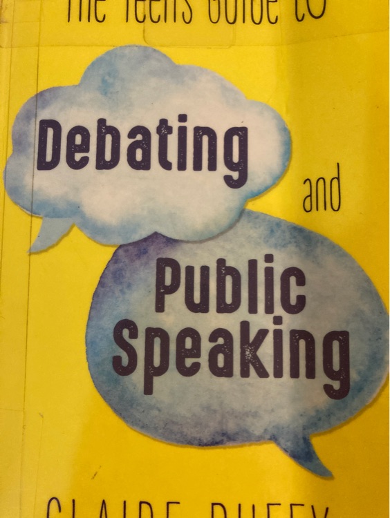 debating and public speaking