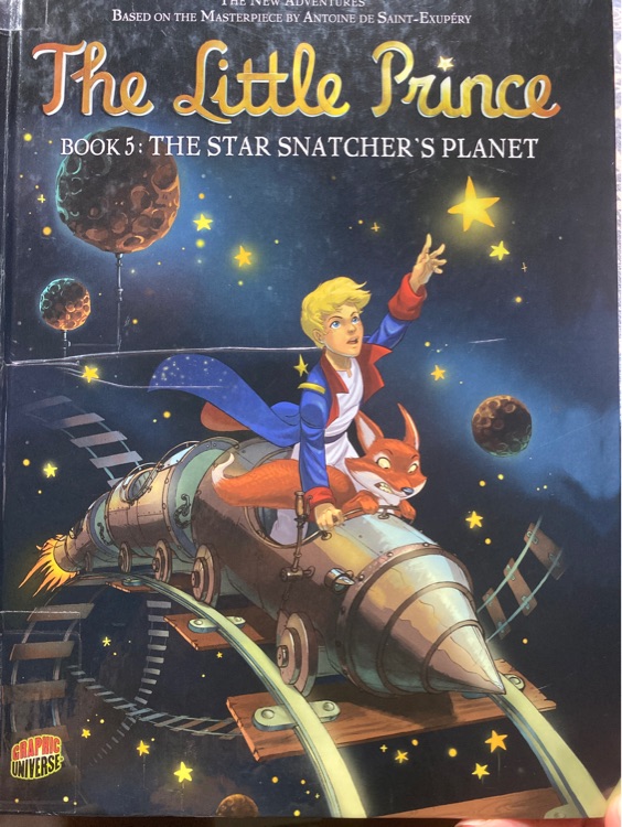 The little prince book5 the star snatchers planet