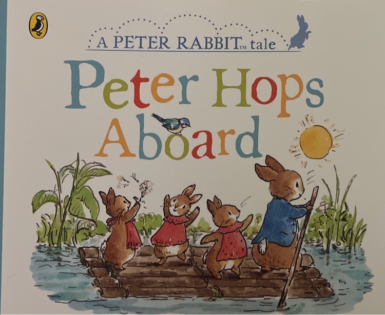 Peter hops aboard