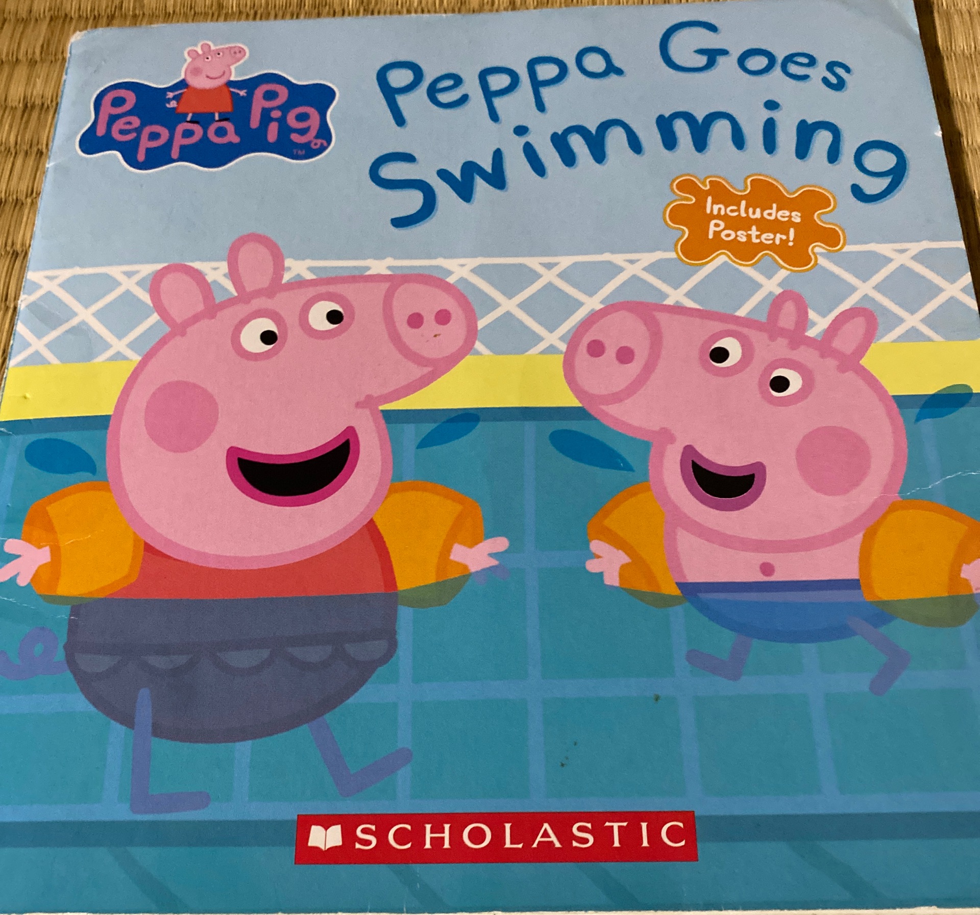 peppa goes swimming