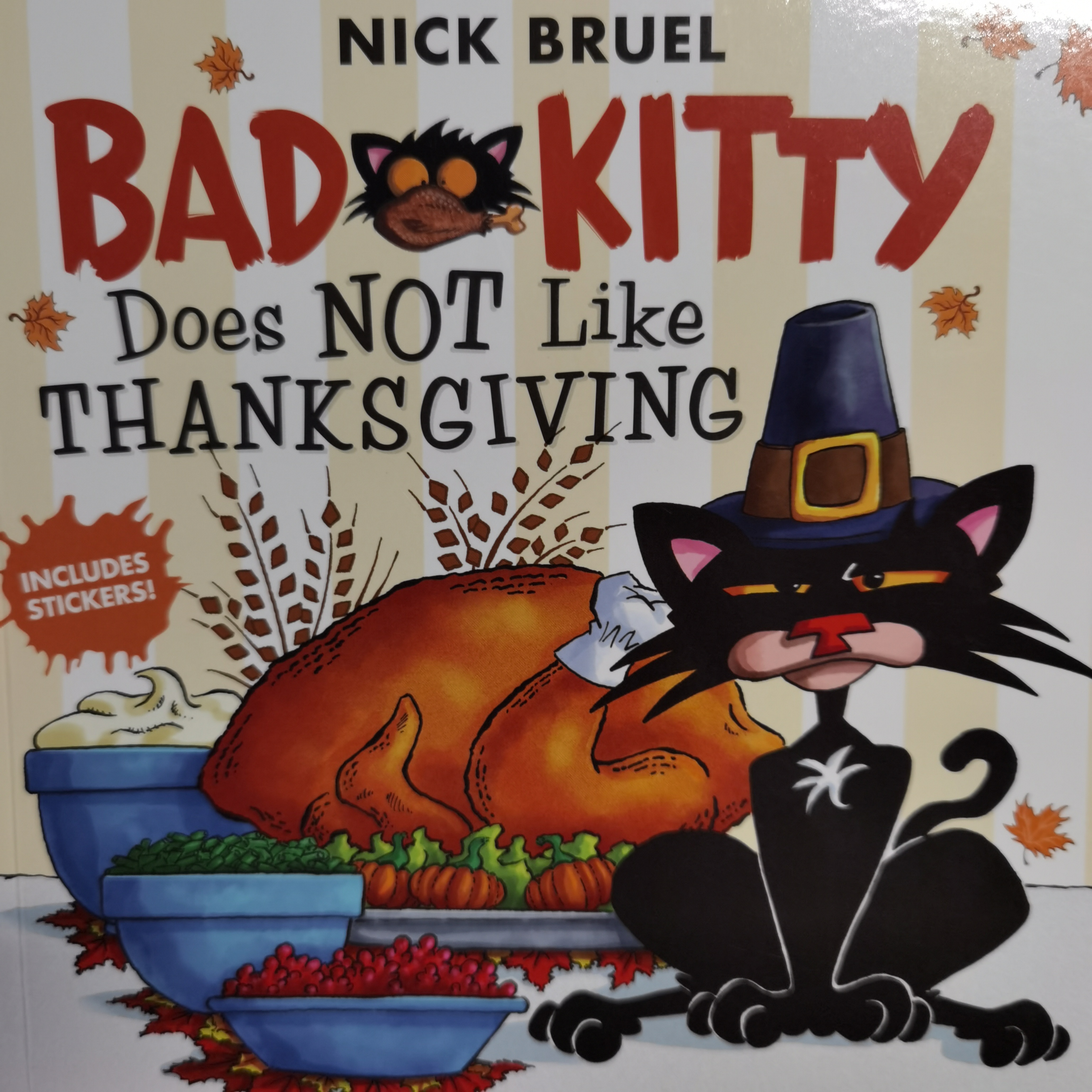 Bad Kitty does not like thanks giving