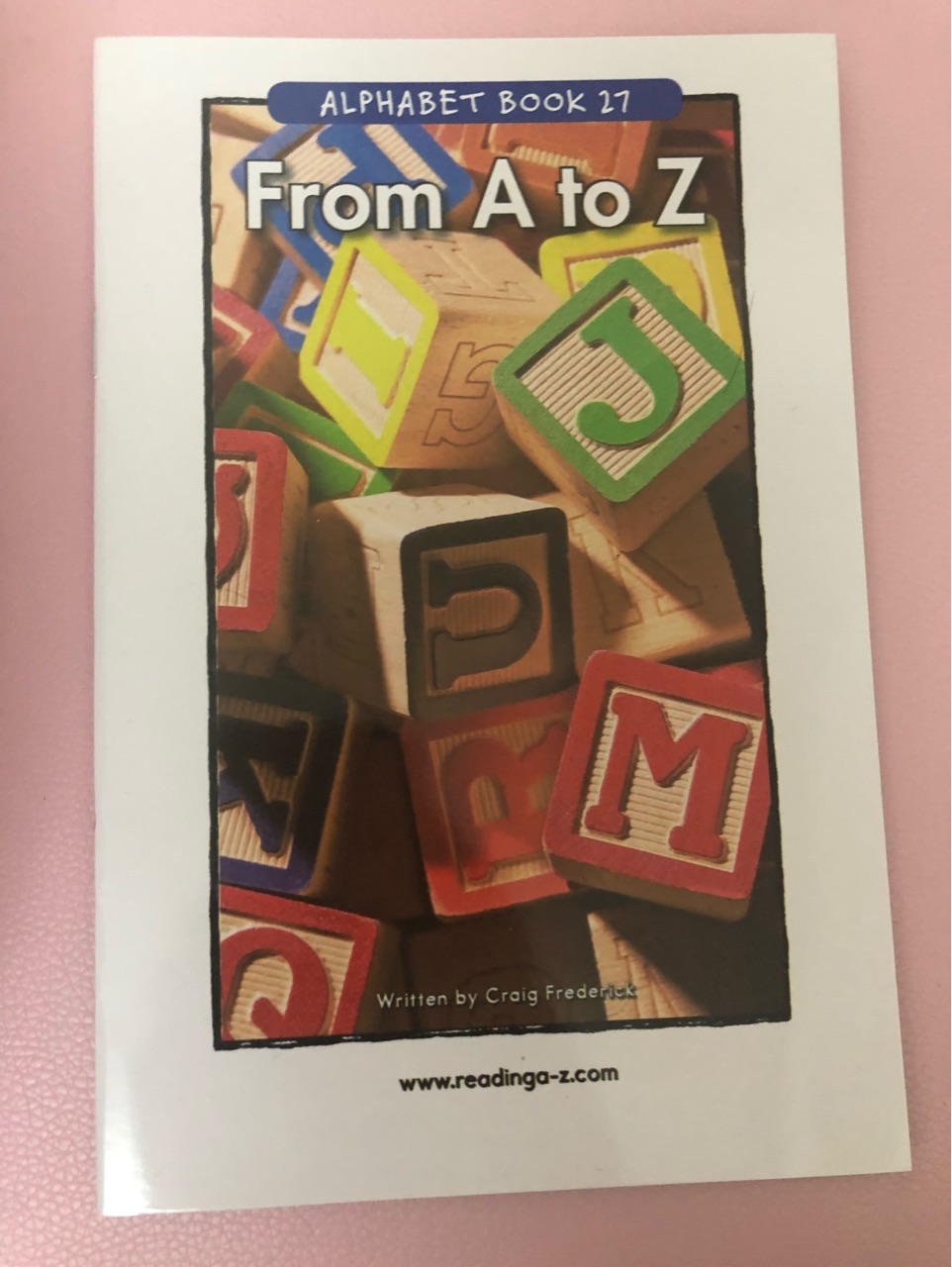 alphabet book.From A to Z