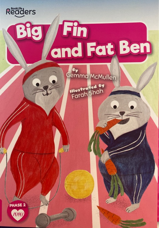 BookLife Readers L1: Big Fin and Fat Ben