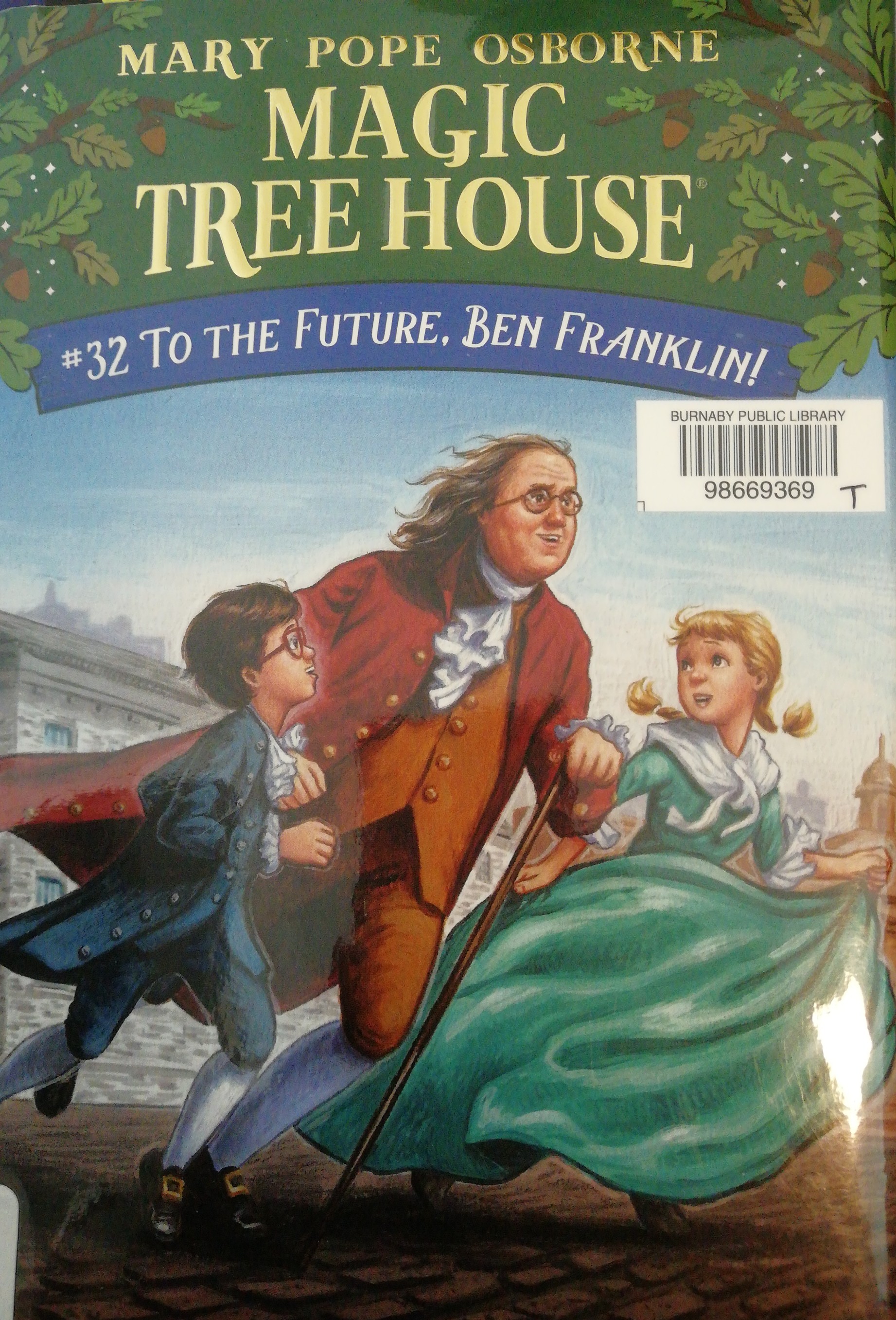 Magic Tree House #32: To The Future, Ben FRANKLIN