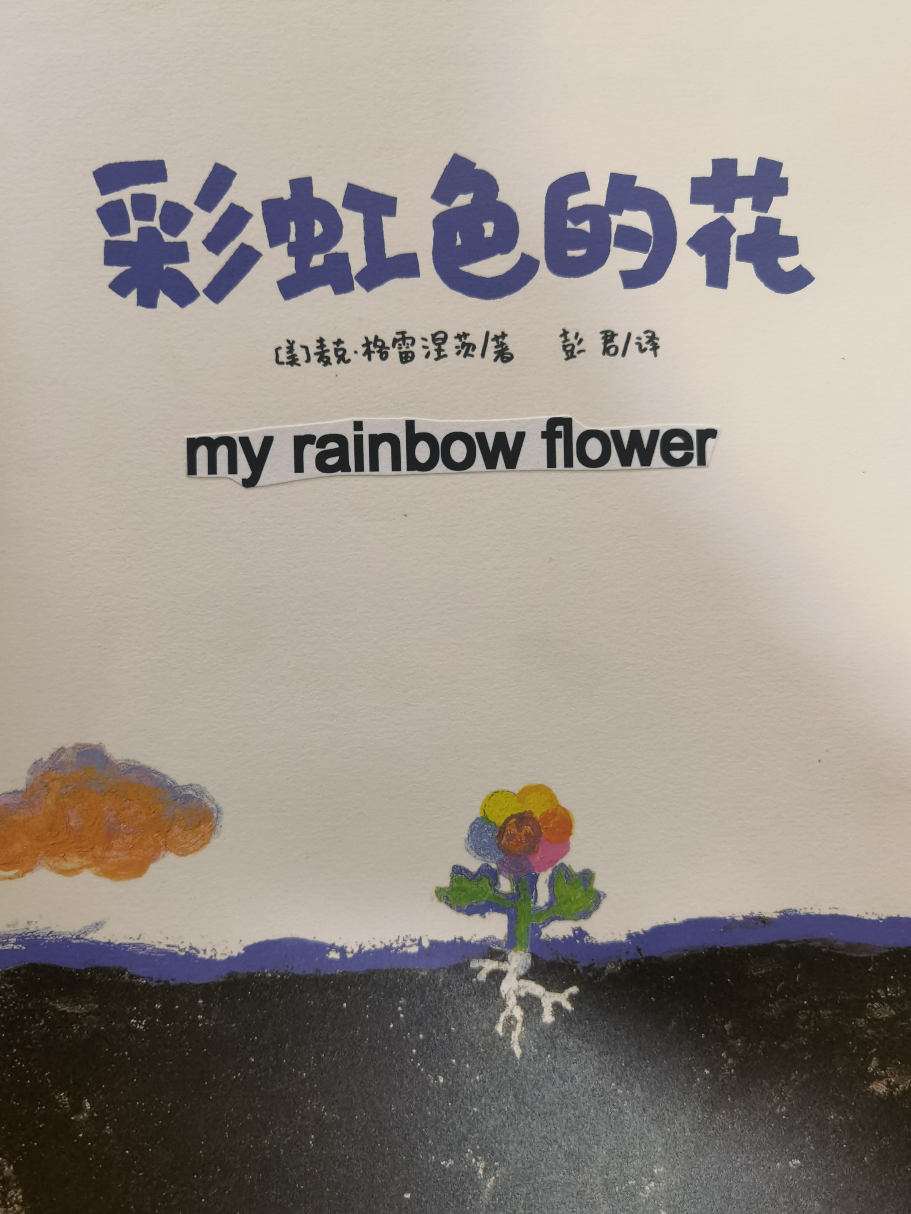 my rainbow flower