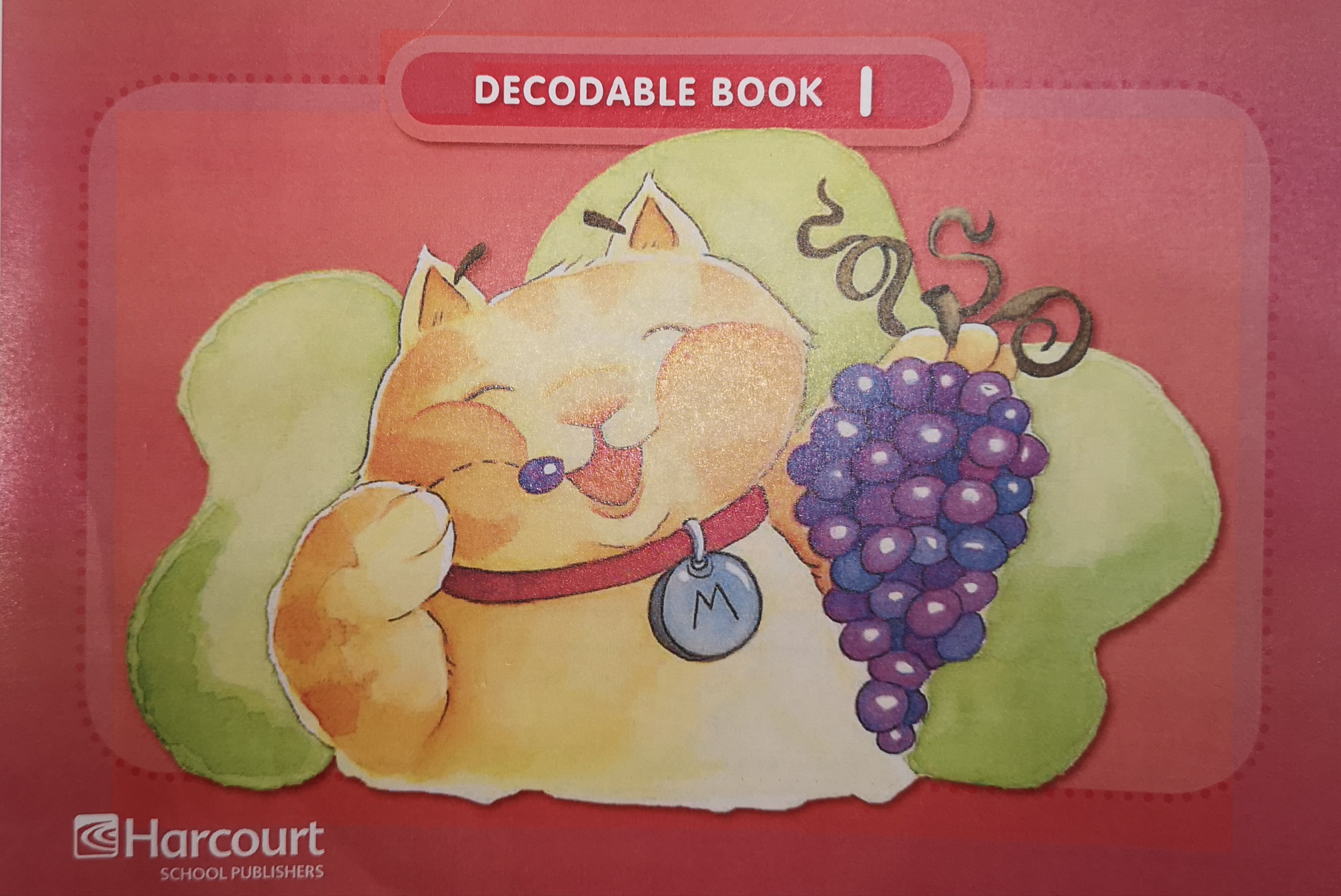 Harcourt Storytown Grade-K Decodable Book 1:Max Cat