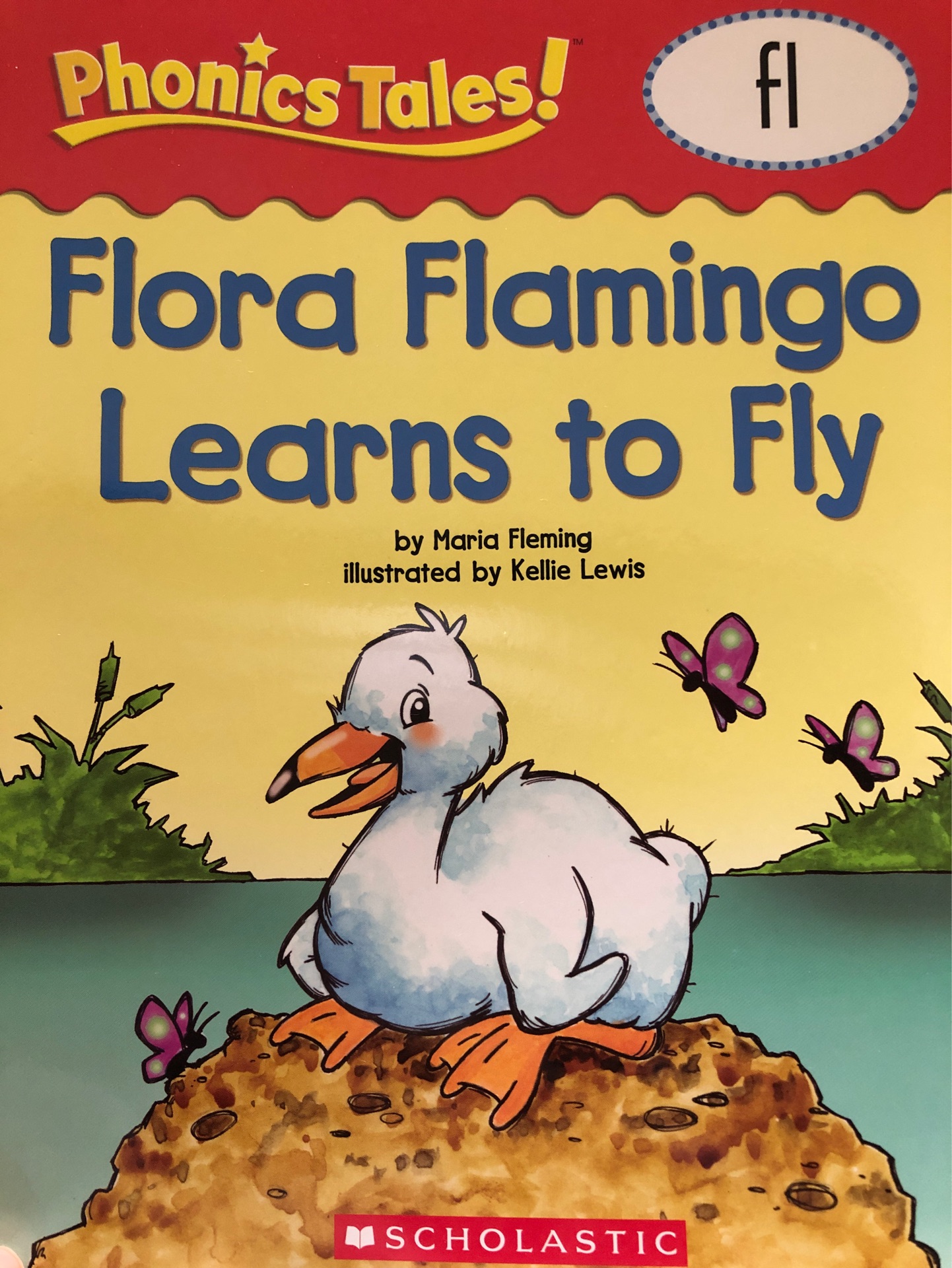 Flora Flamingo Learns to Fly