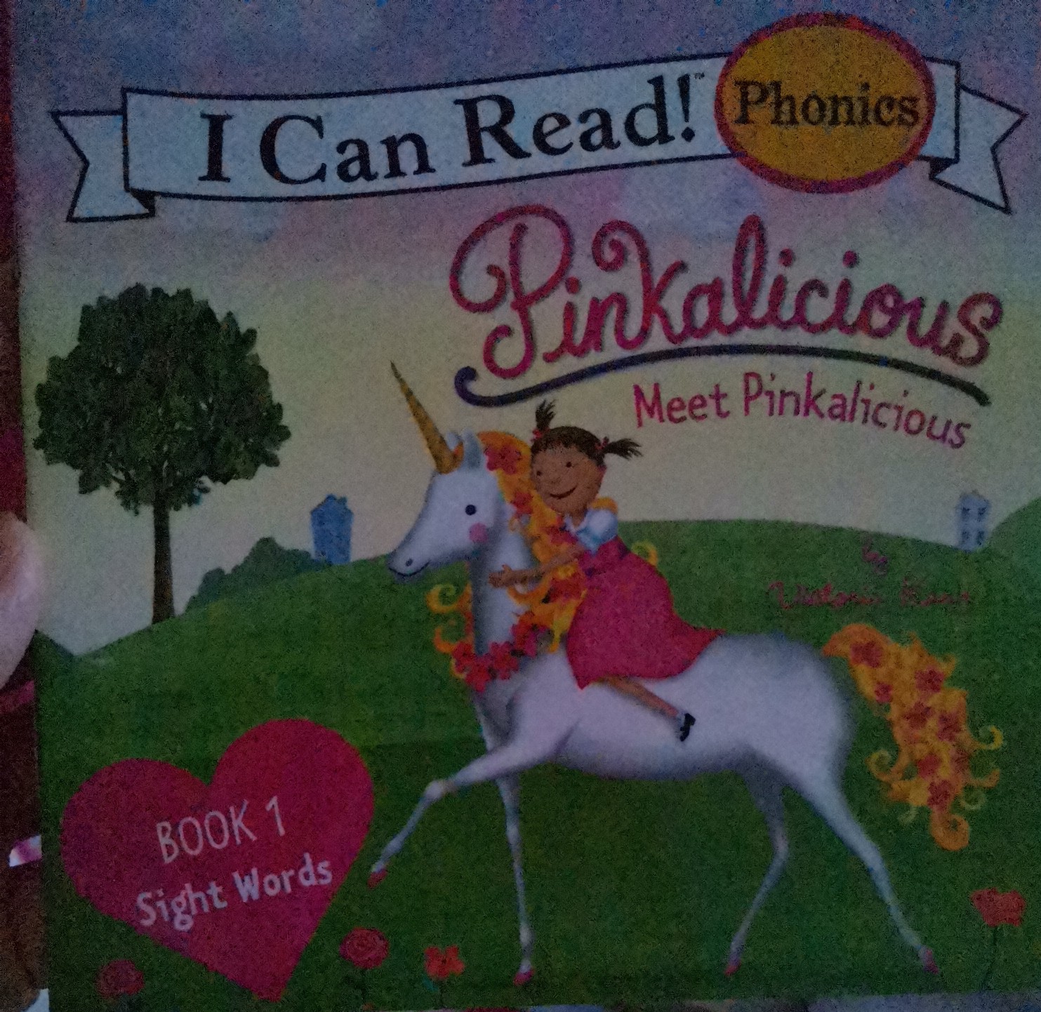 I can read! pinkalicious