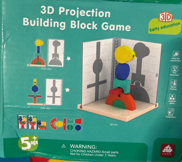 3D projection building Block Game