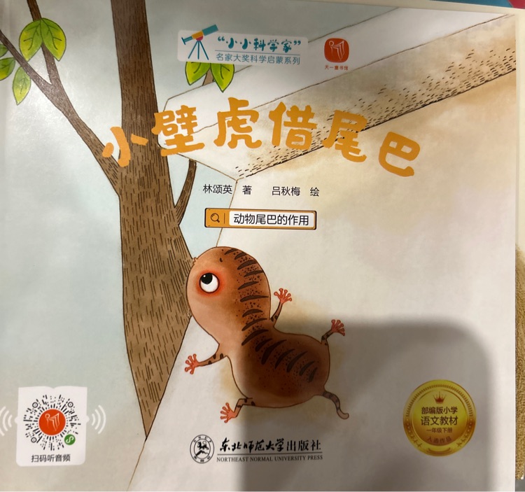 小壁虎借尾巴