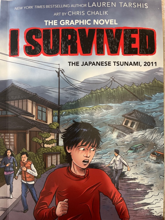 I survived the graphic novel Japanese Tsunami 2011
