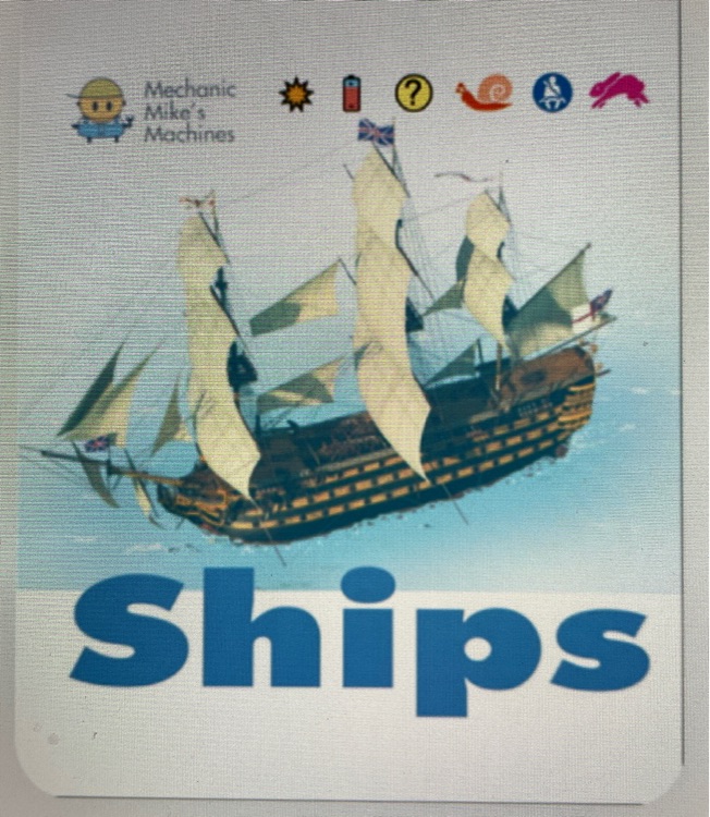 Ships(Mechanic Mike's Machines)