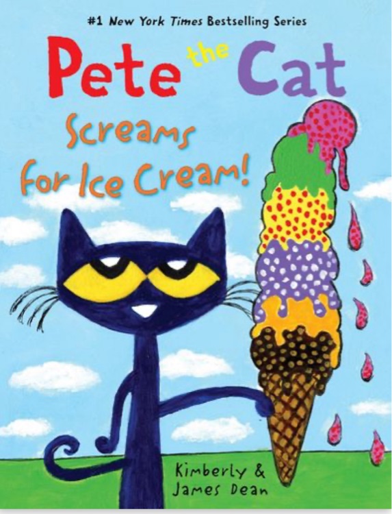 Pete the Cat Screams for Ice Cream