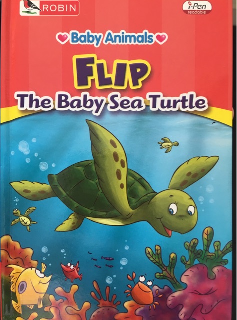 Flip The Baby Sea Turtle