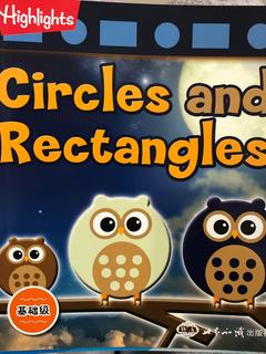 circle and rectangles