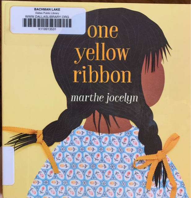 One yellow ribbon