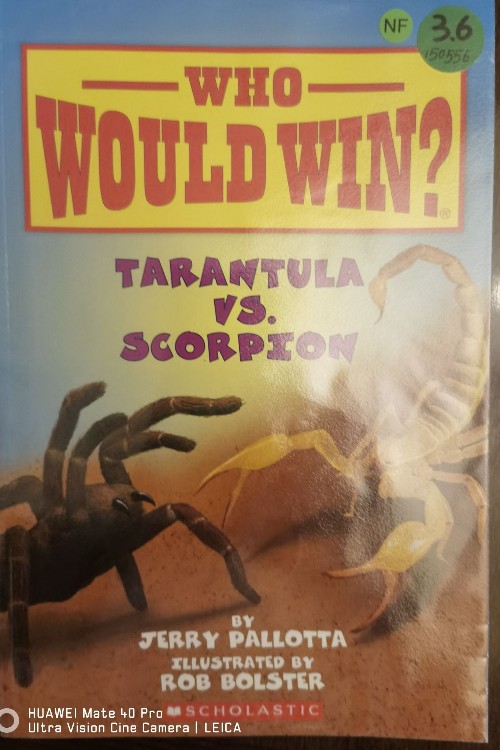 who would win tarantula vs. scorpion