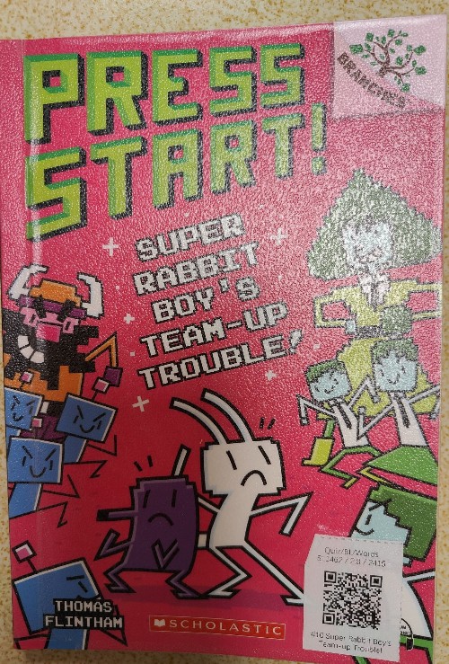 PRESS START! 10 super rabbit boy's team-up trouble