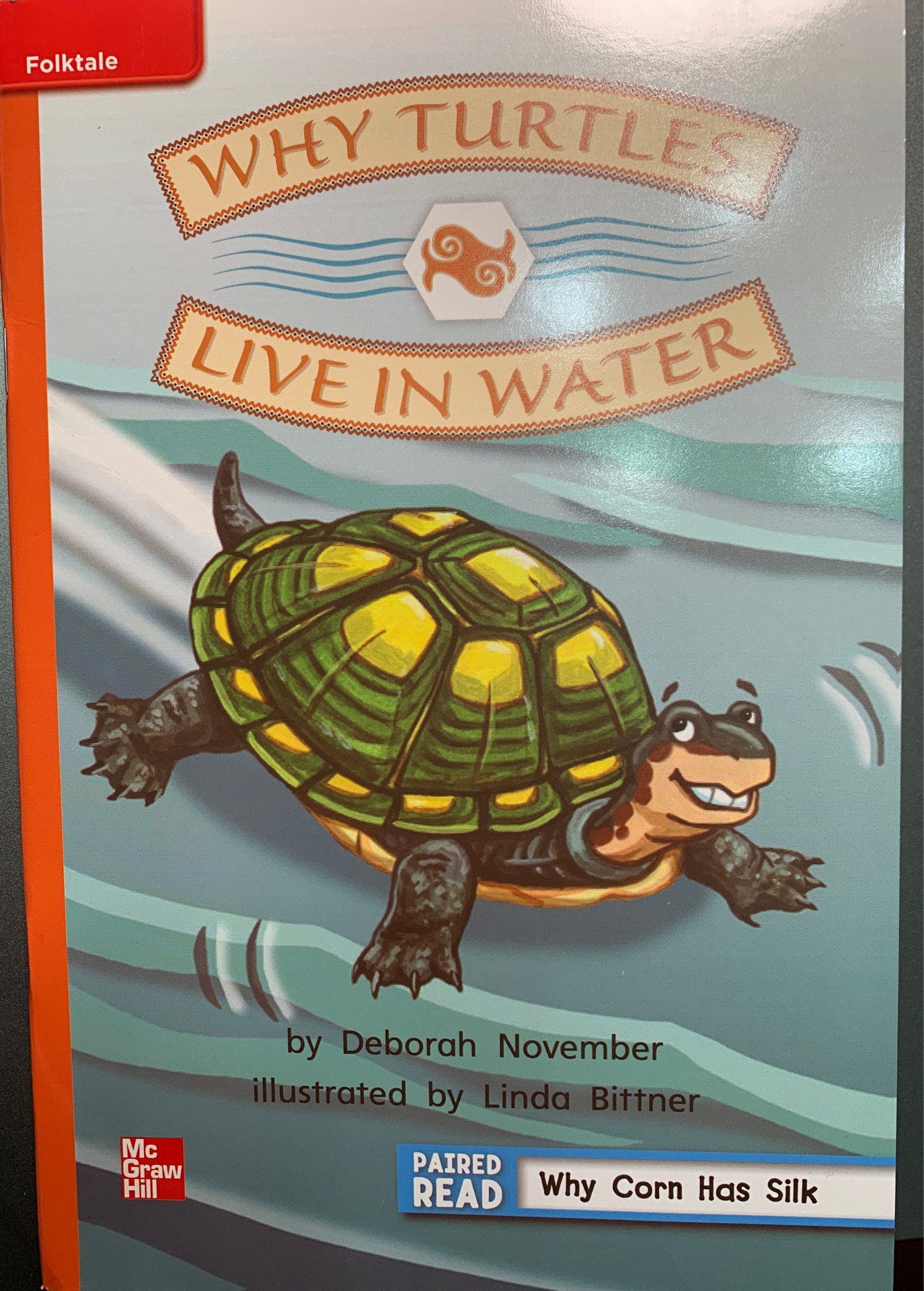 why turtles live in water