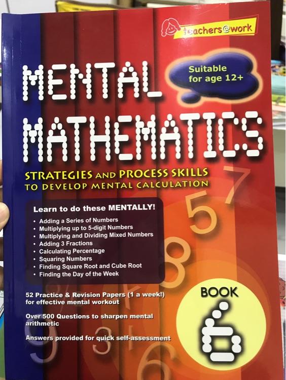 SAP Mental Mathematics Book 6