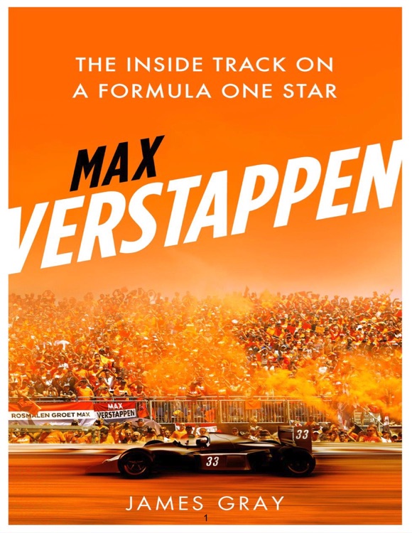 Max Verstappen The inside track on a Formula One star