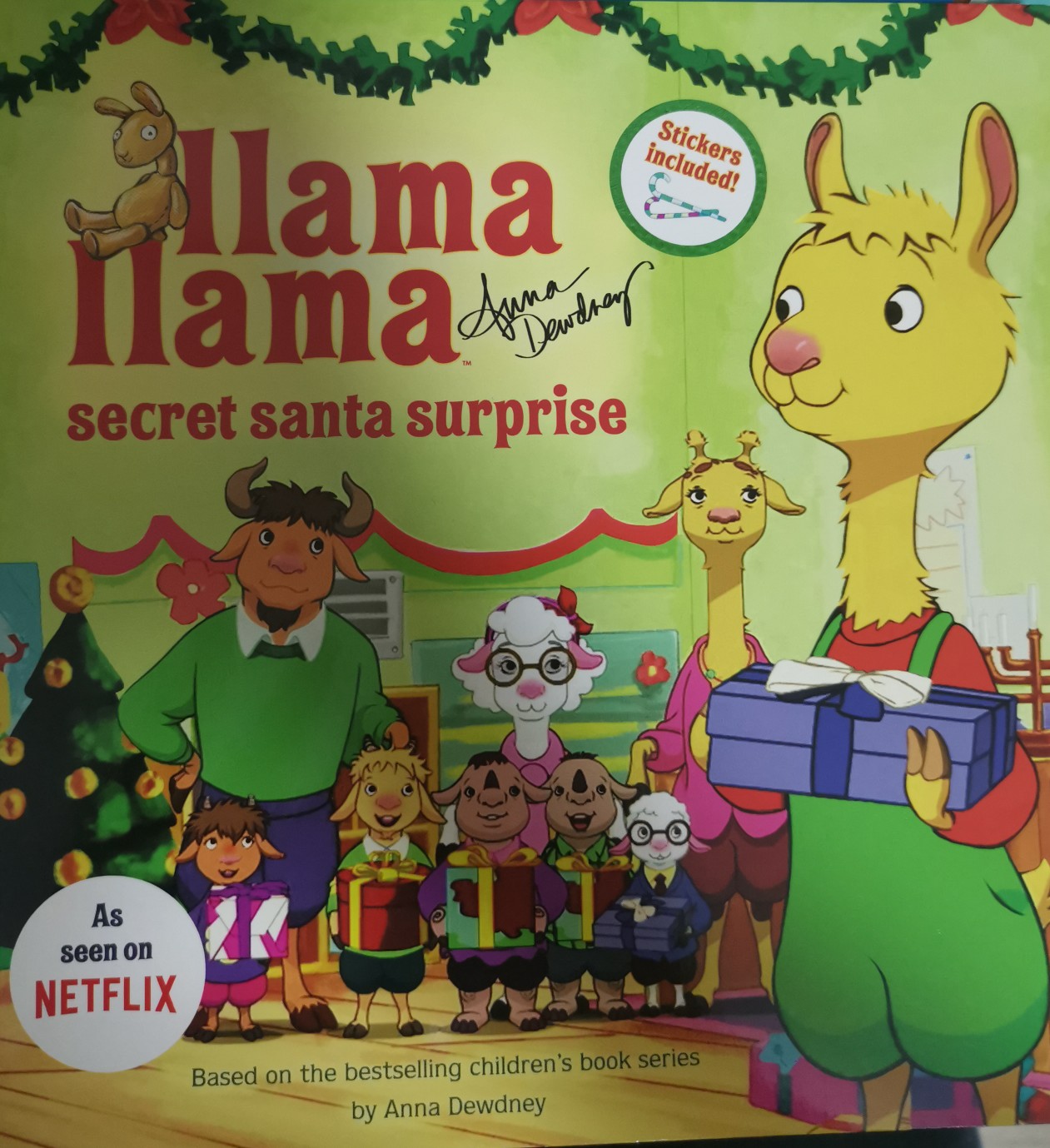 Llama Llama secret santa surprise