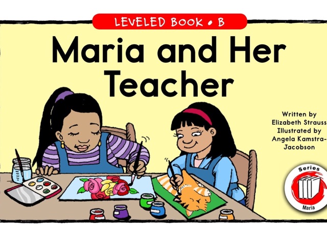 Maria and her teacher