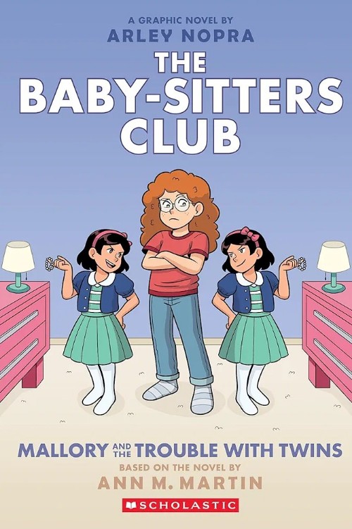 Mallory and the Trouble with Twins: A Graphic Novel (The Baby-sitters Club #17)