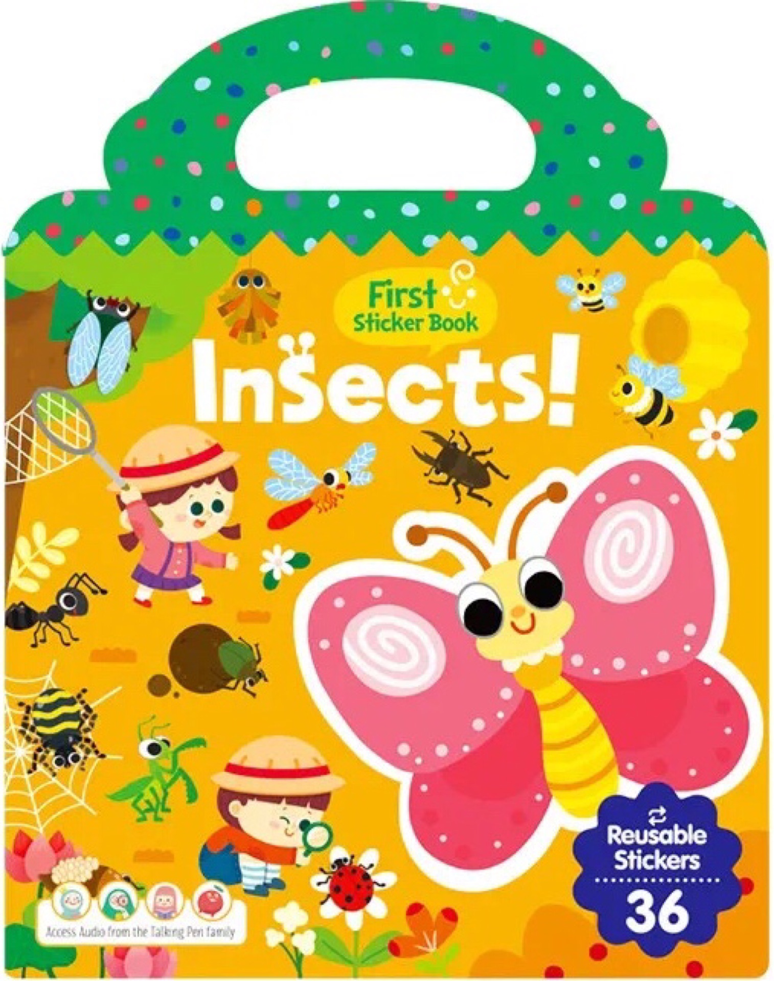 First Sticker Book：Insects!