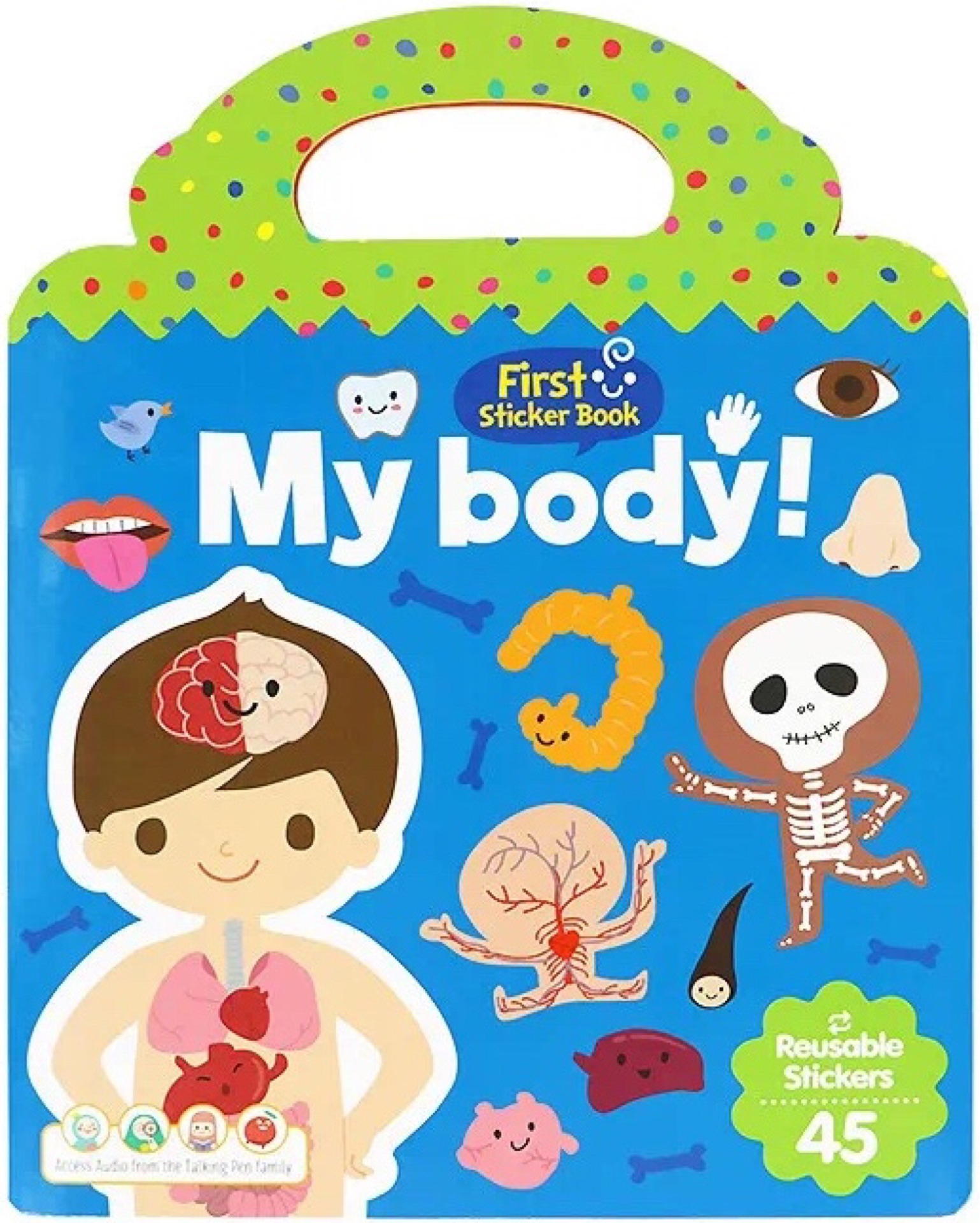 First sticker book: My body!