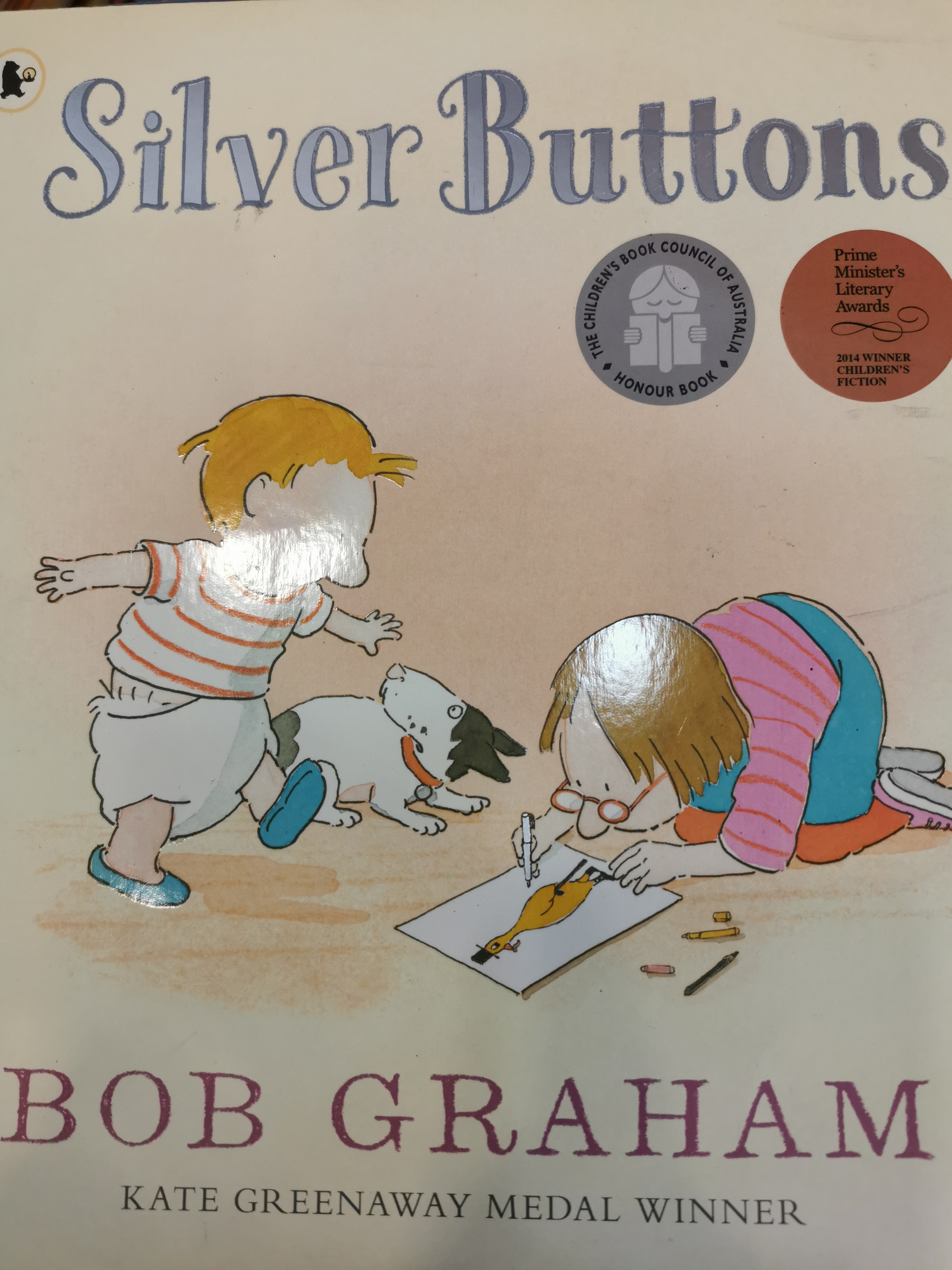 silver buttons