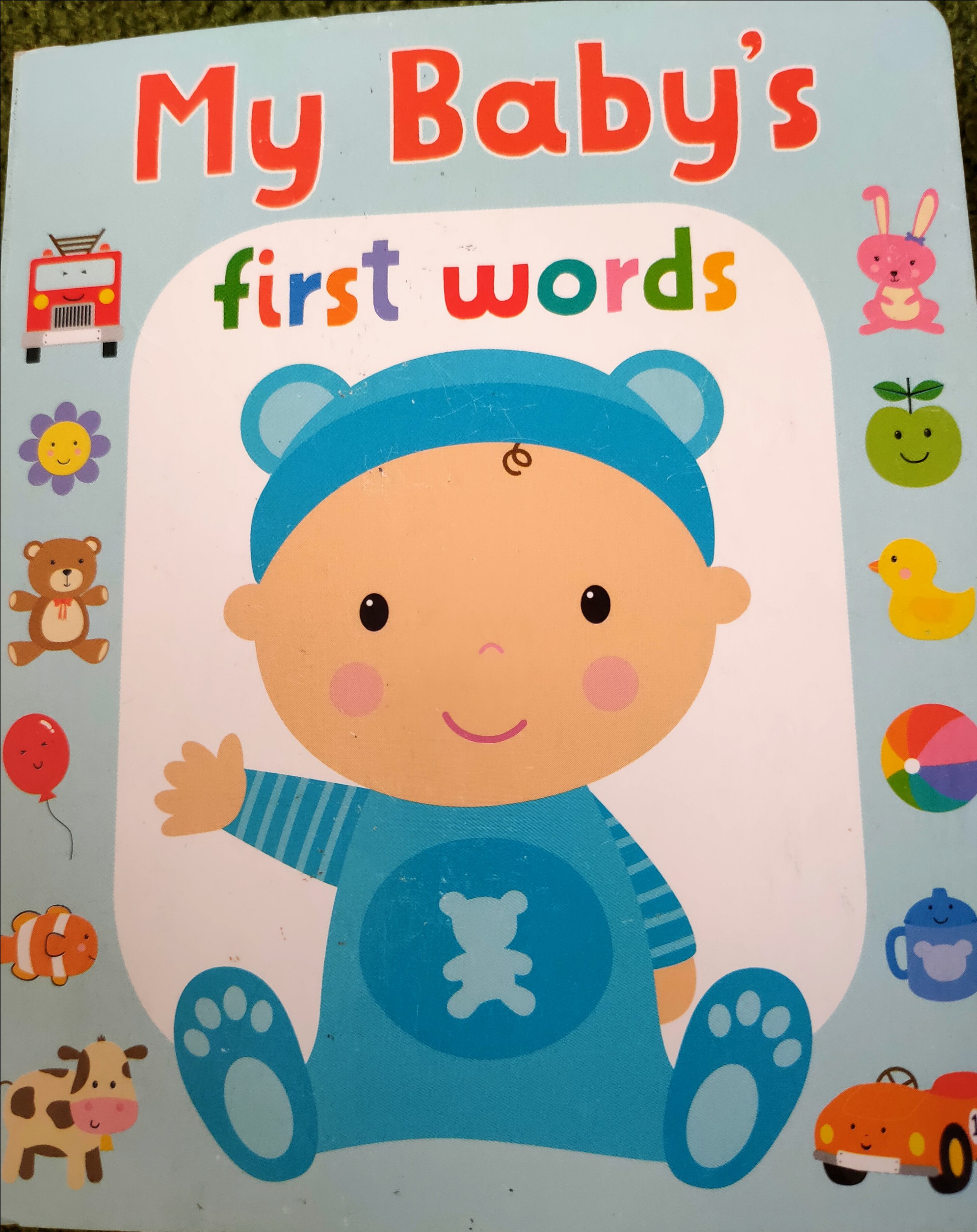 My baby's first words