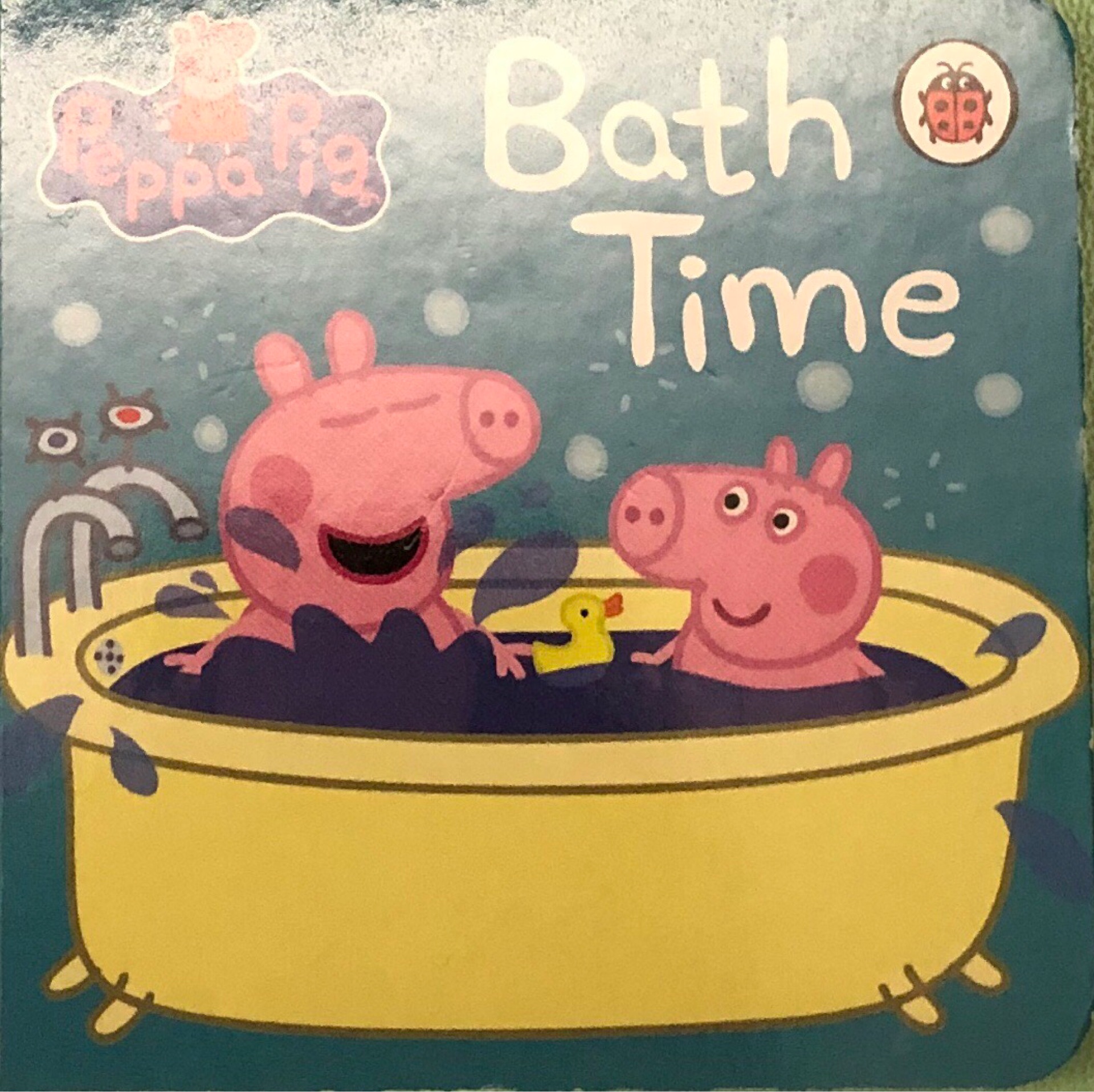 Peppa pig bath time