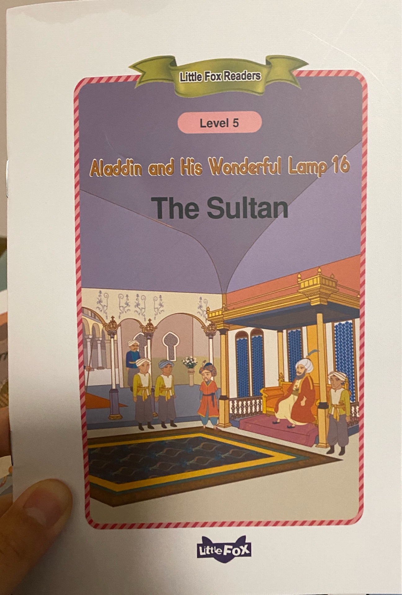 The sultan - Aladdin and His Wonderful Lamp Book 16