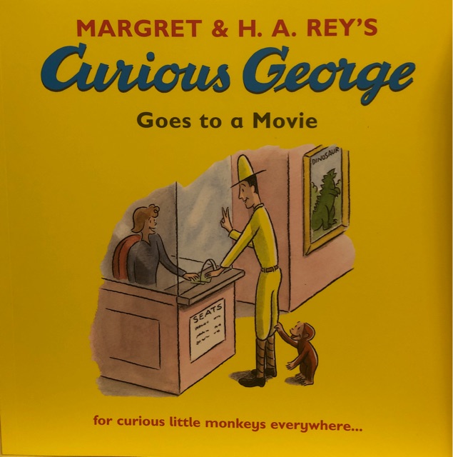 Curious George goes to a movie