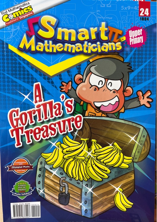 smart mathematicians upper primary 24 a gorilla's treasure